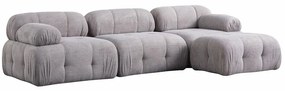 Καναπές Γωνιακός Petite 560ARE1259 290x160x75cm Light Grey