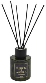 Αρωματικό Χώρου Με Στικς Tuberose & Angelica 833238 100ml Dark Green Ankor Glass