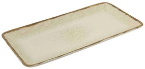 Πιατέλα Σερβιρίσματος Ορθογώνια Premium Desert 8256-08 21x10,5cm Beige Ankor Πορσελάνη
