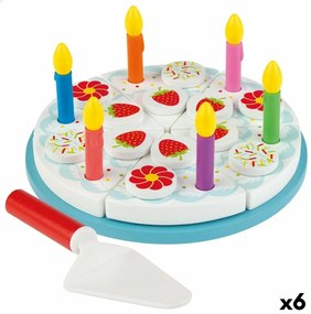 Ξύλινο Παιχνίδι Woomax Tarta 26 Τεμάχια (x6)