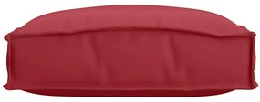 vidaXL Μαξιλάρι παλέτας για κάθισμα 6 pcs Κόκκινο 40 x 40 x 8 εκ.