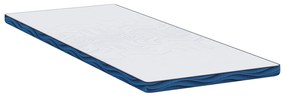 vidaXL Στρώματα Λευκό και Μπλε 80 x 200 cm
