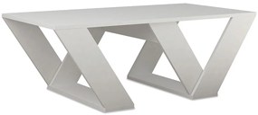 119-000648 Τραπέζι σαλονιού PIPRA pakoworld σε χρώμα λευκό 110x60x40 110,0x60,0x40,0εκ MELAMINE 18mm. WHITE, 1 Τεμάχιο