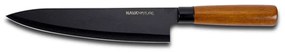 Μαχαίρι Chef Nature 10-054-020 31cm Black-Brown Nava Stainless Steel