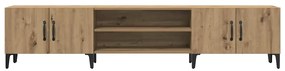 vidaXL Έπιπλο Τηλεόρασης Αρτισιανή Δρυς 180x31,5x40εκ Επεξ. Ξύλο