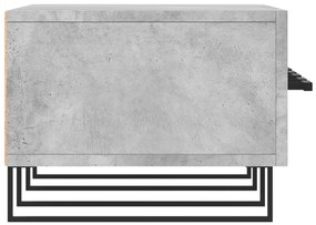 vidaXL Έπιπλο Τηλεόρασης Γκρι Σκυροδέματος 150x36x30 εκ. Επεξ. Ξύλο