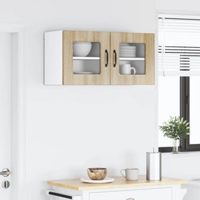 vidaXL Πάνελ πλυντηρίου πιάτων Kalmar 2 pcs Δρύς Sonoma