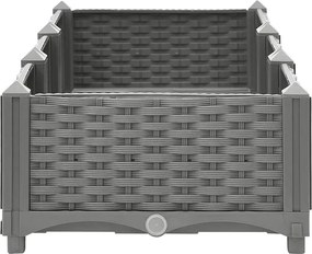 vidaXL Ζαρντινιέρα 120 x 40 x 23 εκ. από Πολυπροπυλένιο