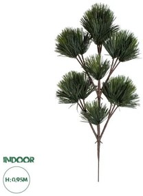 Artificial Garden PINUS MASSONIANA BRANCH 20218 Τεχνητό Διακοσμητικό Κλαδί Πεύκου Π52 x Υ95cm Globostar 20218