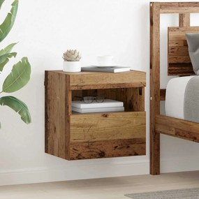 vidaXL Βάσεις τηλεόρασης 2 pcs Παλιό Ξύλο Επεξεργασμένο Ξύλο