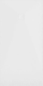 Mexen Bert ορθογώνιος δίσκος ντους SMC 160 x 90 cm, λευκός - 4K109016