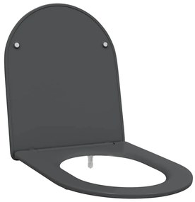 vidaXL Λεκάνη Ανθρακί 44 x 36,4 x 3,4 εκ. Δυροπλάστ