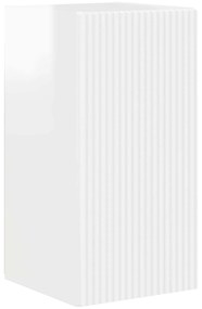 vidaXL 4 pcs Υψηλής γυαλάδας λευκό