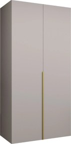 Ντουλάπα Alicante-Cashmere - Χρυσό-Μήκος: 100εκ