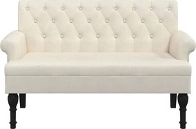 vidaXL Παγκάκι με Πλάτη 120 x 62 x 75,5 εκ. Λινό