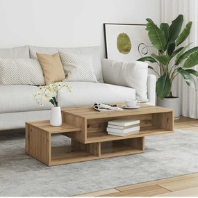 vidaXL Τραπεζάκι Σαλονιού Artisan Δρυς 105x55x32 εκ Επεξεργασμένο Ξύλο