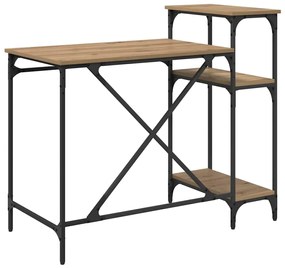 vidaXL Γραφείο Artisan Oak 105 x 50 x 90 cm Επεξεργασμένο ξύλο