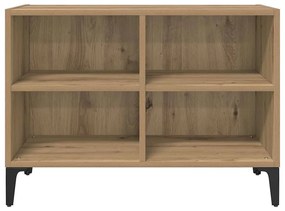 vidaXL Ντουλάπι TV Καφέ 69.5 x 30 x 50 εκ. Επεξεργασμένο ξύλο