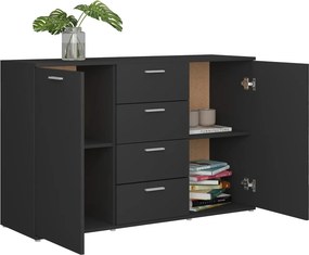 vidaXL Μπουφές Γκρι 120 x 35,5 x 75 εκ. από Επεξ. Ξύλο