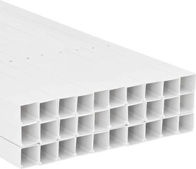 vidaXL Κανάλι Καλωδίων 40 x 25 χιλ. 30 μ. από PVC