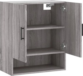 vidaXL Ντουλάπι Τοίχου Γκρι Sonoma 60 x 31 x 70 εκ. από Επεξεργ. Ξύλο