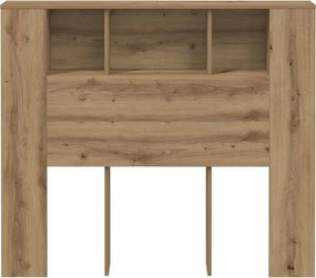vidaXL Ντουλάπι κεφαλάρι Δρυς τεχνίτης 120x19x104,5 cm