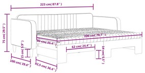 ΚΑΝΑΠΕΣ ΚΡΕΒΑΤΙ ΣΥΡΟΜΕΝΟΣ ΜΑΥΡΟ 90X200 ΕΚ. ΒΕΛΟΥΔΙΝΟΣ ΣΤΡΩΜΑΤΑ 3197091