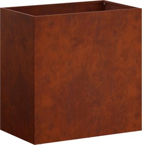 vidaXL Γλάστρα Κήπου Σκ rusty 50 x 30 x 50 cm
