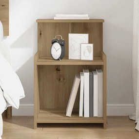 vidaXL Κομοδίνο - Artisan Oak - 40 x 35 x 60 εκ - Επεξεργασμένο Ξύλο