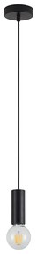 Φωτιστικό Οροφής Μονόφωτο Homelighting Adept Tube 77-8266 Black
