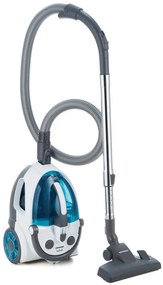 Heinner HVC-V800WBL Seashade Ηλεκτρική Σκούπα 800W 2lt, Λευκό / Μπλε