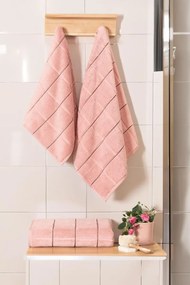 Πετσέτα μπάνιου από βαμβάκι microcotton 70x140 cm - Μπεζ 70 x 140