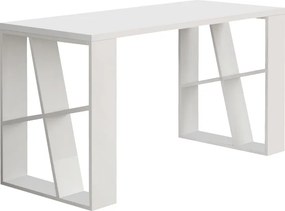 Γραφείο εργασίας Honey Megapap χρώμα λευκό 137x60x75εκ