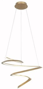 Κρεμαστό Φωτιστικό Οροφής LED 40W Χρυσό Dimmable Flora-600 Sunlight FLORA-600 Χρυσό