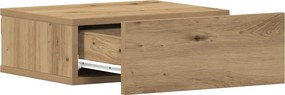 vidaXL Κομοδίνα Κρεμαστά 2 τεμ. Δρυς τεχνίτης 40x32x15 εκ. Μοριοσανίδα
