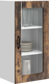 vidaXL Ραφιέρα τοίχου PORTO 2 pcs Καπνιστό Δρύς Επεξεργασμένο Ξύλο