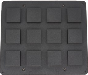 Tartlet Mould - Square - 72/62 mm - 12 pieces