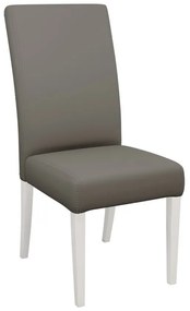 Καρέκλα Sparks 184, Καφέ, Άσπρο, 105x45x42cm, Οικολογικό δέρμα, Ξύλινα, Ξύλο, Ξύλο: Οξιά | Epipla1.gr
