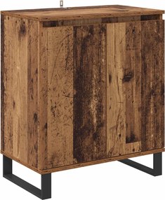 vidaXL Πλαϊνό γραφείο Παλιό Ξύλο 60 x 35 x 70 cm Επεξεργασμένο ξύλο