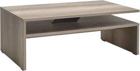 Τραπέζι σαλονιού σε χρώμα γκρι-μπεζ 110x65x42