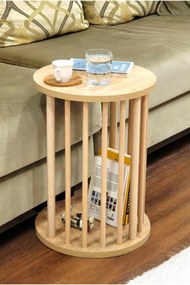 Βοηθητικό Τραπεζάκι Sapphire Δρυς MEDRES 35x49