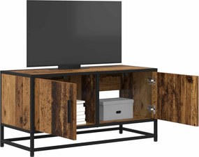 vidaXL Ντουλάπι TV 80 x 34,5 x 40 εκ Παλαιωμένο ξύλο