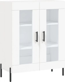 vidaXL Ντουλάπι Λευκό 69,5x34x180 εκ. από Επεξεργασμένο Ξύλο