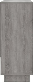 vidaXL Ντουλάπι Γκρι Sonoma 97x31x75 εκ. από Επεξεργασμένο Ξύλο