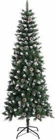 vidaXL Τεχνητό Χριστουγεννιάτικο Δέντρο με 300 LED Πράσινο 240 cm
