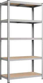 Μεταλλική Ραφιέρα Δαπέδου 5 Θέσεων (100x50x200) Songmics GLR050E01