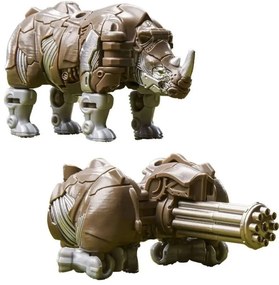 Φιγούρα Transformers Rise F3895 Of The Beasts Beast Alliance Rhinox 6cm Brown Hasbro