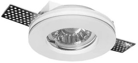 Γύψινο Σποτ Χωνευτό Οροφής λευκό ρηχό 21-11001 Lumen-21-11001-Λευκό 21-11001