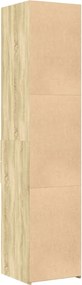 vidaXL Ντουλάπι Sonoma Δρυς 40x42,5x185 εκ. από Επεξεργασμένο Ξύλο
