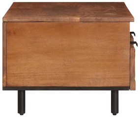 vidaXL Τραπεζάκι σαλονιού Καφέ 80 x 54 x 40 εκ Στερεό ξύλο μάνγκο